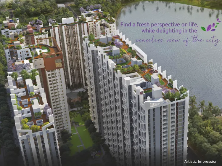 Siddha Serena luxury apartments on BT Road Kolkata